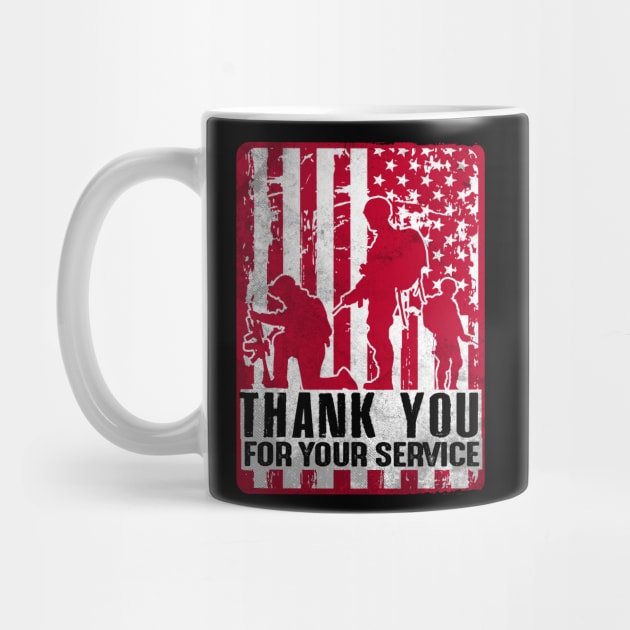 Memorial Day T-shirt Thank you for your service Shirt by Dailygrind